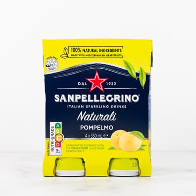 San Pellegrino Naturali Pompelmo Can 4 Pack