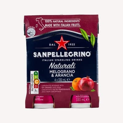 San Pellegrino Melograno Can 4 Pack
