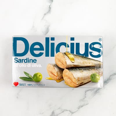 Delicius Sardines In Olive Oil 120g