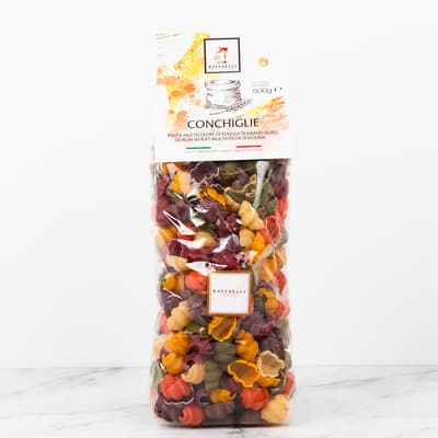 Raffaelli Conchiglie Coloured Pasta 500g