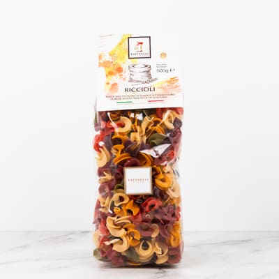 Raffaelli Riccioli Coloured Pasta 500g