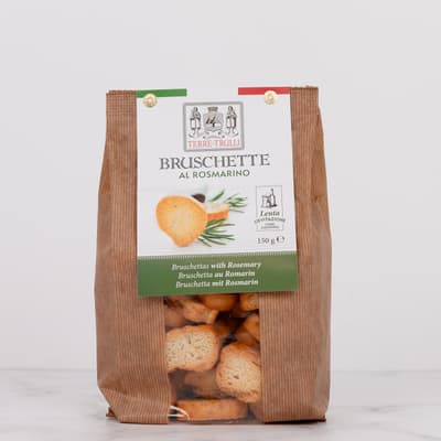 Terre dei Trulli Bruschette with Rosemary 150g