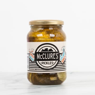 Mcclures Pickles Sweet Spicy Crinkle Cut 500g