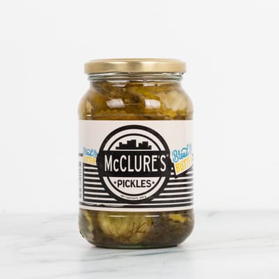 Mcclures Pickles Bread Butter Crinkle Cut 500g