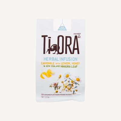 Ti Ora Lemon And Honey Camomile Tea With Manuka Leaf 15 Pack