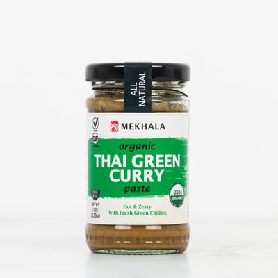 Mekhala Organic Thai Green Curry Paste 100g