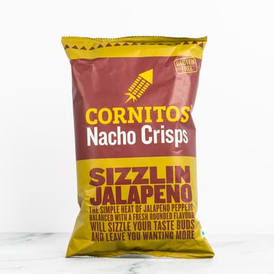 Cornitos Sizzlin Jalapeno Corn Chips 150g
