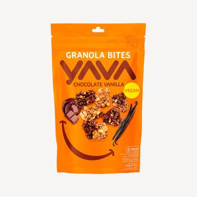 Yava Chocolate Vanilla Granola Bites 125g