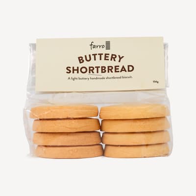 Farro Shortbread 156g