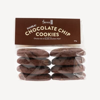 Farro Double Chocolate Chip Cookie 184g