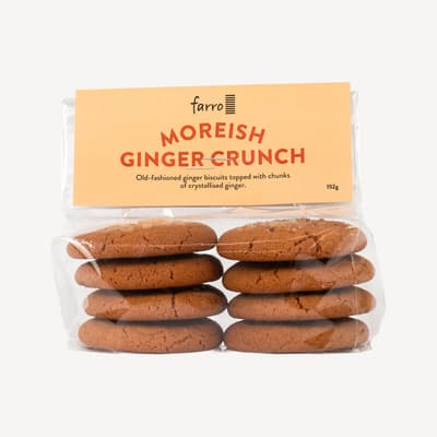 Farro Ginger Crunch Biscuits 152g