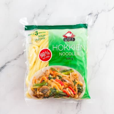 Chefs World Hokkien Noodles 200g