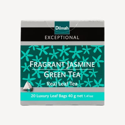 Dilmah Tea Exceptional Fragrant Jasmine Green 20