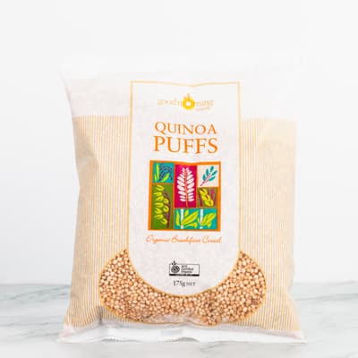 Good Morning Cereals Organic Quinoa Puffs 175g