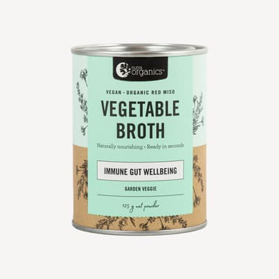 Nutra Vegetable Broth Garden Veggie 125g