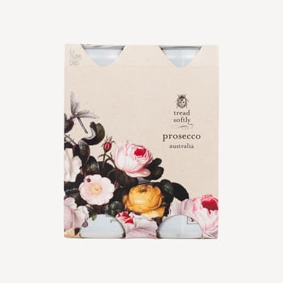 Tread Softly Prosecco Cans 4 Pack
