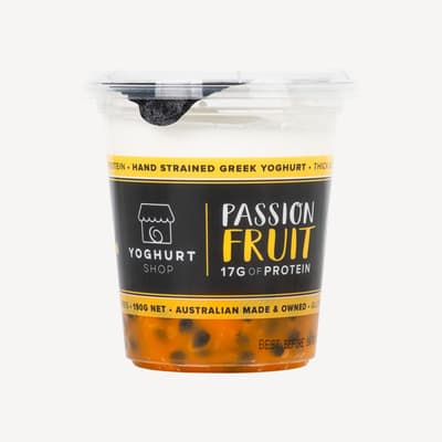 The Yoghurt Shop Passionfruit Yoghurt 190g