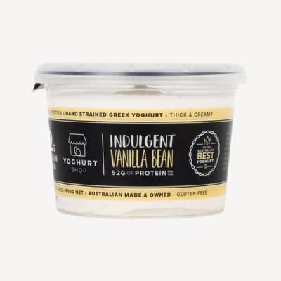 The Yoghurt Shop Vanilla Bean Yoghurt 500g