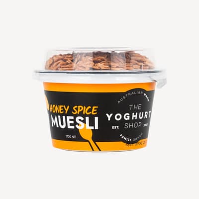 The Yoghurt Shop Honey Spice Muesli Yoghurt 170g