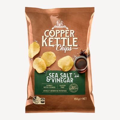 Copper Kettle Sea Salt & Vinegar 150g