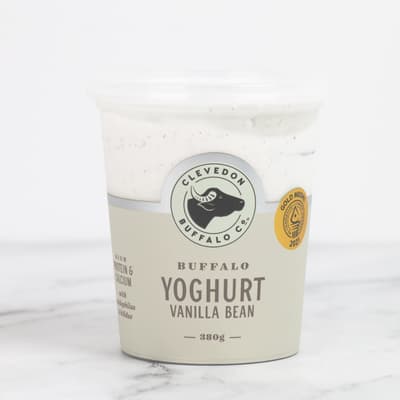 Clevedon Buffalo Co Vanilla Yoghurt 380g