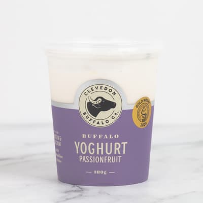 Clevedon Buffalo Co Passionfruit Yoghurt 380g