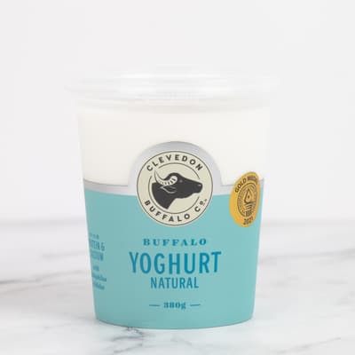 Clevedon Buffalo Co Natural Yoghurt 380g