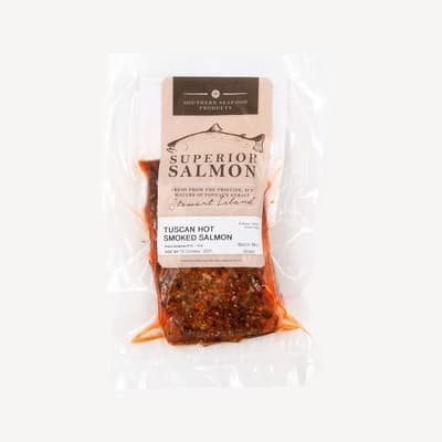 Southern Seafoods Salmon Hot Smoke Tuscan 120g