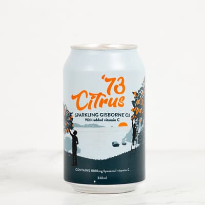 73 Citrus - Sparkling Gisborne Orange Juice 330ml