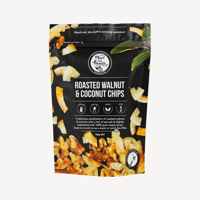 Maud and Harrys Walnut and Coconut Chips 100g