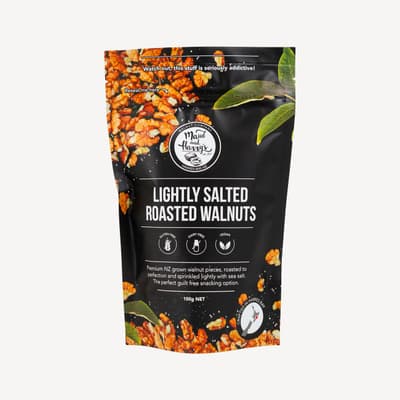 Maud and Harrys Lightly Salted Roasted Walnuts 100g