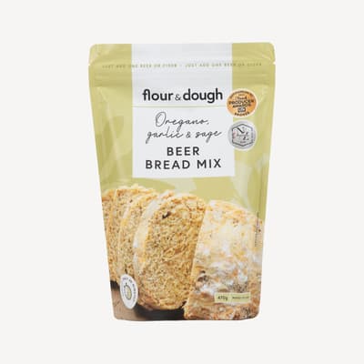 Flour & Dough Oregano Garlic And Sage Beer Bread Mix 470g