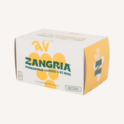 Zangria Pineapple Mango 6 Pack