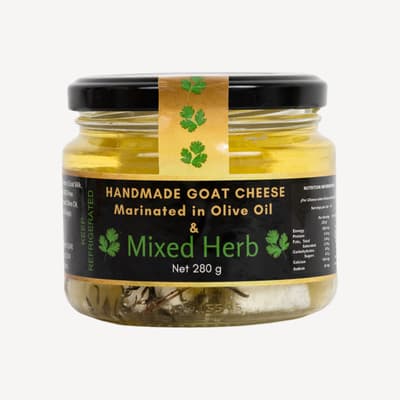 Cilantro Goat Cheese in Mixed Herb Marinade 280g