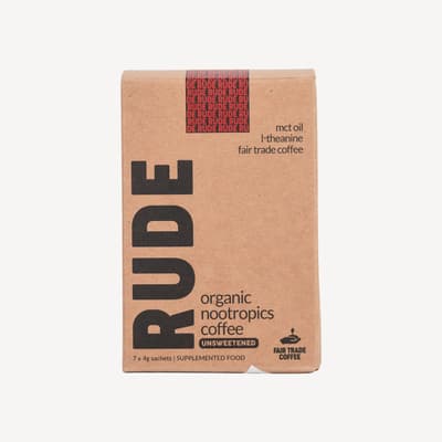Rude Coffee Unsweetened 7 Sachets