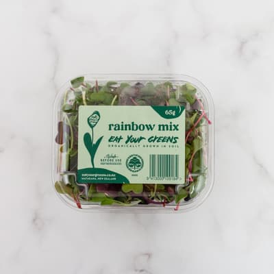 Rainbow Mix Microgreens 65g