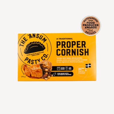 The Ansum Pasty Co Proper Cornish Pasty 370g