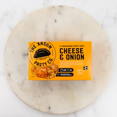 The Ansum Pasty Co Cheese & Onion Pasty 370g