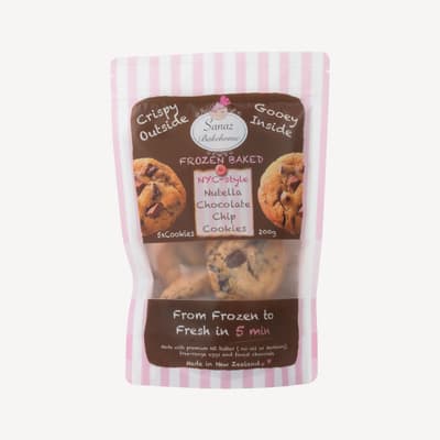 Sanaz Bakehouse Nutella Choc Chip Cookies 200g