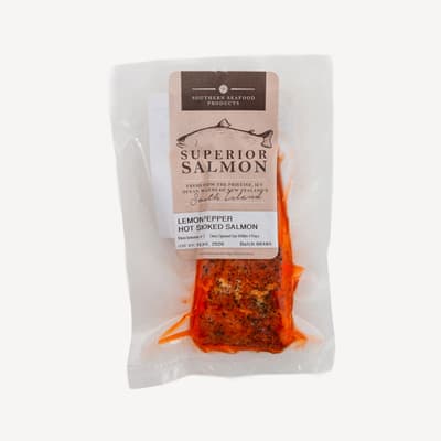 Southern Seafoods Salmon Hot Smoke Lemon Pepper 120g