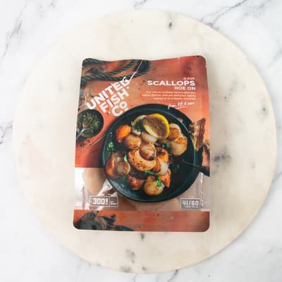United Fish Co Scallops 300g