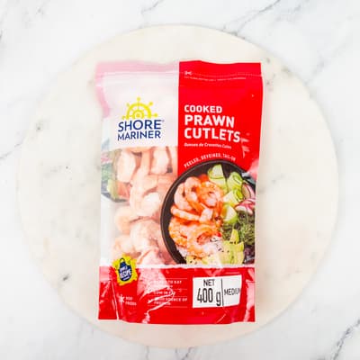 Shore Mariner Medium (51/60) Cooked Prawn Cutlet 400g