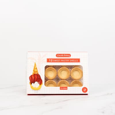 Lincoln Sweet Pastry Shells 45mm 12 Pack