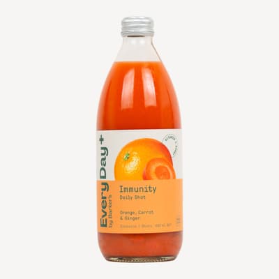 Barker Everyday+ Orange Carrot Ginger Immunity Shot 490ml