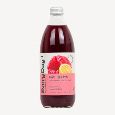 Barker Everyday+ Raspberry Lemon Mint Gut Shot 490ml