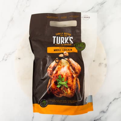 Turks Free Range Whole Chicken 1.5