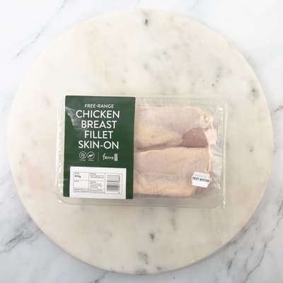 Farro Free Range Nz Skin On Chicken Breast 450g