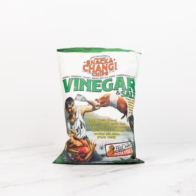 Snackachangi Kettle Chips Vinegar And Salt 150g