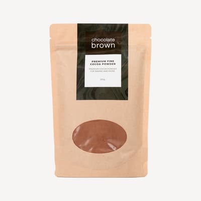 Chocolate Brown Premium Fine Cocoa Powder 200g