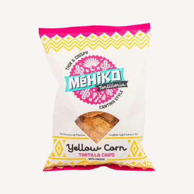 Mehiko Yellow Corn With Cheese Tortilla Chips 150g